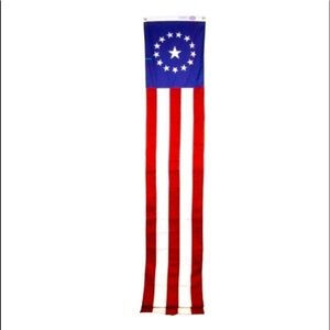 New Colonial Pulldown Flag (20” x 10’) by Quinn